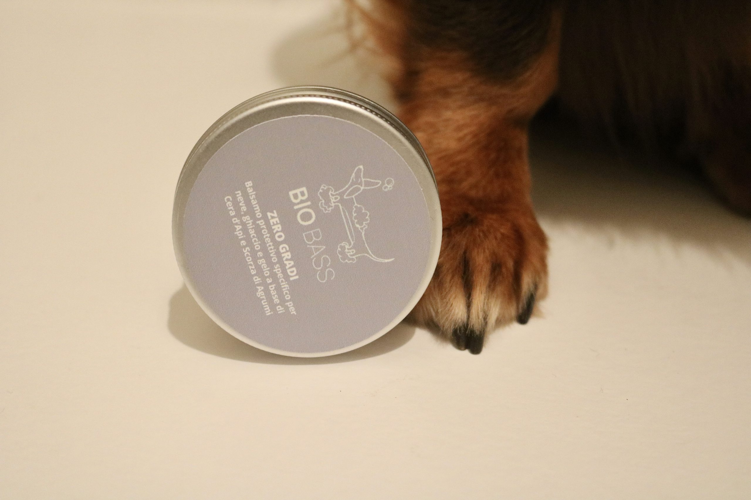 Balsamo protettivo per cuscinetti per bassotti