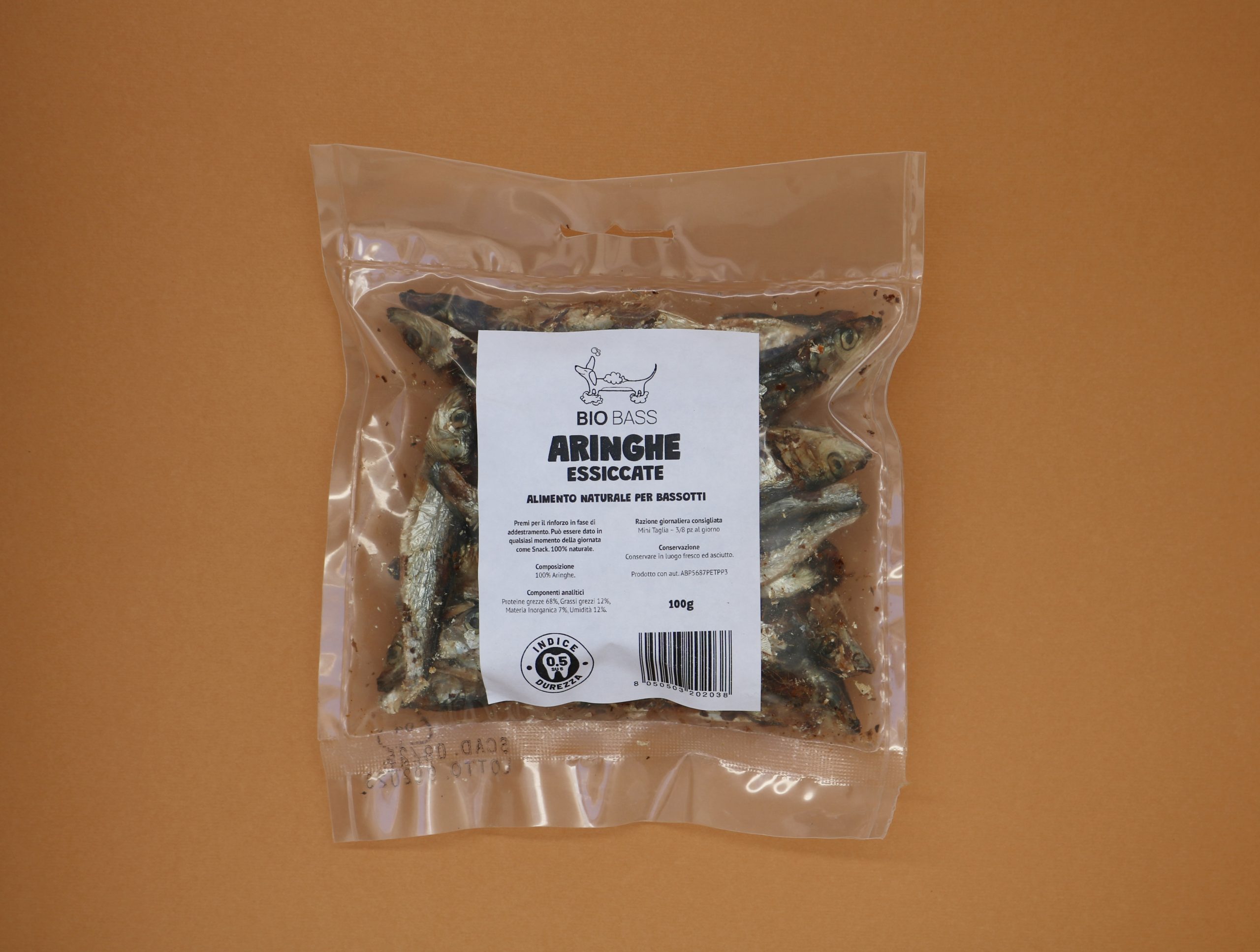 Aringhe essiccate per bassotti nel Box Natale