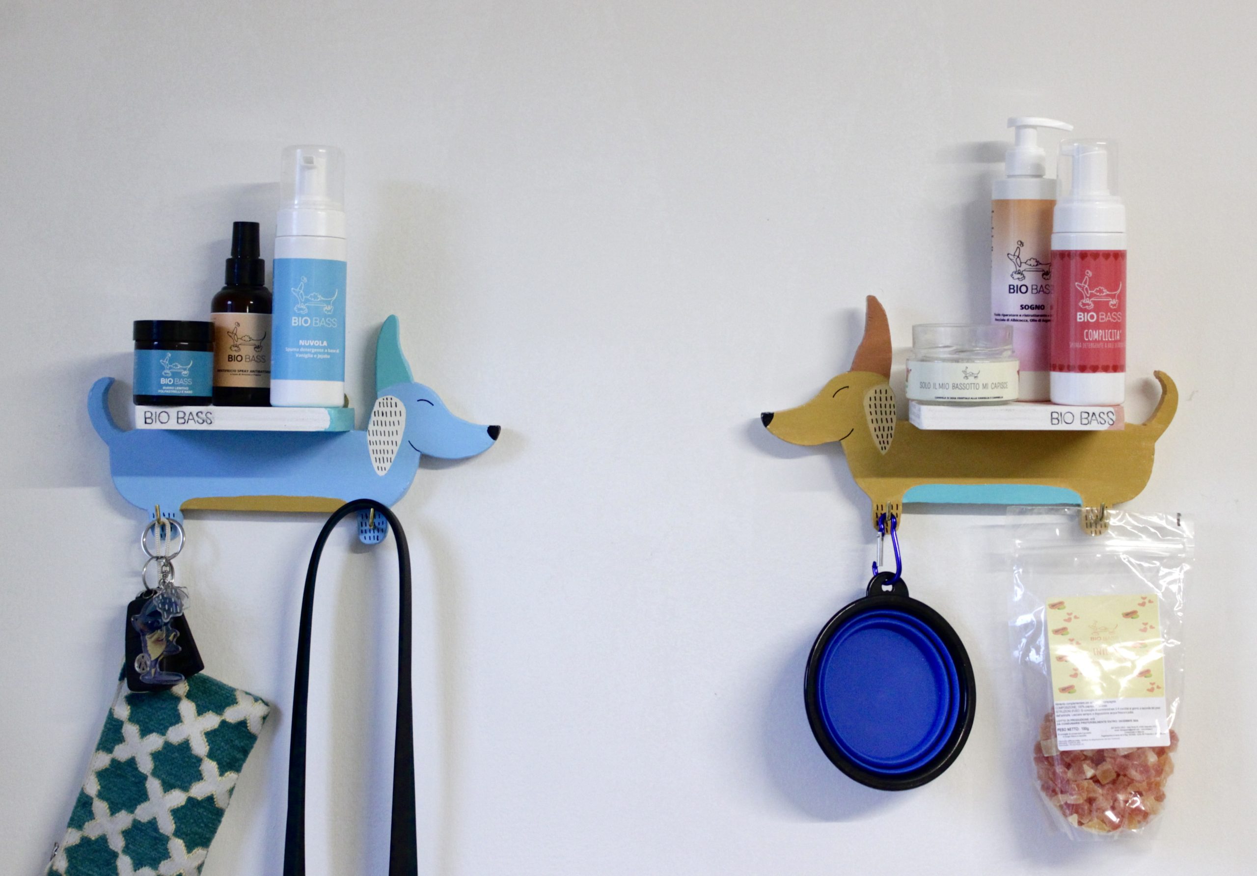 Mensole a forma di bassotti